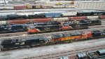 CN 5699 And other's sit in the Trra yard.